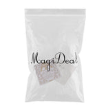 Max 10 Sets Couple Birds Wedding Invitation Cards with Envelopes and Seals White
