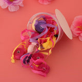 Maxbell Wedding Party DIY Mini Handhold Twirling Ribbon Wedding Decoration A