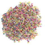 5000pcs Mixed Color Nail Art Slice Tips Clay Nails Stickers Decor Fruit