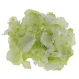 Maxbell Artificial Silk Hydrangea Flower Heads DIY Bouquet Wedding Decor Green
