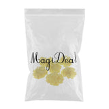 Maxbell Artificial Silk Hydrangea Flower Heads DIY Bouquet Wedding Decor Yellow