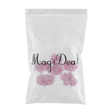 Maxbell Artificial Silk Hydrangea Flower Heads DIY Bouquet Wedding Decor Deep Pink