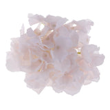 Maxbell Artificial Silk Hydrangea Flower Heads DIY Bouquet Wedding Decor Light Pink