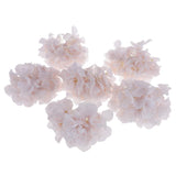 Maxbell Artificial Silk Hydrangea Flower Heads DIY Bouquet Wedding Decor Light Pink