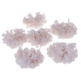 Maxbell Artificial Silk Hydrangea Flower Heads DIY Bouquet Wedding Decor Light Pink
