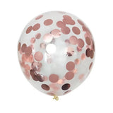 Maxbell SWEET WEDDING Themed Party Decorations Latex Confetti Balloon Tassels