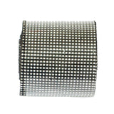 Max 24 Rows 10 Yard Diamond Mesh Wrap Rhinestone Ribbon Wedding DIY Craft Black