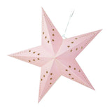 Maxbell 3D Paper Star Wedding Birthday Party Ceiling Hanging Decorations 60cm Pink