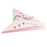 Maxbell 3D Paper Star Wedding Birthday Party Ceiling Hanging Decorations 60cm Pink
