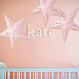 Maxbell 3D Paper Star Wedding Birthday Party Ceiling Hanging Decorations 60cm Pink