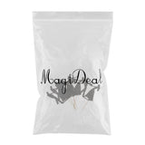 Maxbell 6pcs Bride Groom Cupcake Picks Cake Toppers Wedding Party Decorations Black