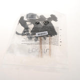 Maxbell 6pcs Bride Groom Cupcake Picks Cake Toppers Wedding Party Decorations Black
