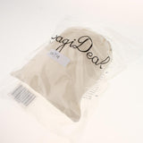 Maxbell 6pcs Blank Cotton Linen Jewelry Pouch Drawstring Gift Bag Favor 20 x 25cm