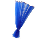 Max Tulle Flower Wrapping Paper Roll Floral Bouquet Packing Supply Sapphire Blue