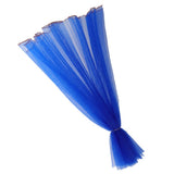 Max Tulle Flower Wrapping Paper Roll Floral Bouquet Packing Supply Sapphire Blue