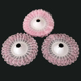 Maxbell Lace Collar Bouquet Holder Wedding Bridal Flower Girls Decoration Pink