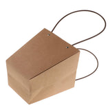 Maxbell Waterproof Kraft Gift Box Packaging Flower Basket Florist Supply 11.5x17x20cm
