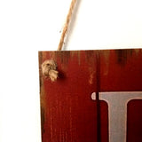 Maxbell Wedding Valentine's Day Decor Wooden Hanging Gift Plaque Love Sign Red