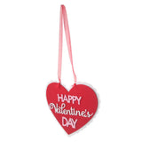 Maxbell Heart-shaped Valentines Day Home Decor Wall Door Hanging Sign Pendants