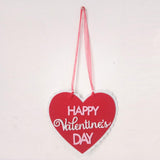 Maxbell Heart-shaped Valentines Day Home Decor Wall Door Hanging Sign Pendants
