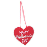 Maxbell Heart-shaped Valentines Day Home Decor Wall Door Hanging Sign Pendants
