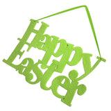 Easter Door Hanger Happy Easter Hanging Wall Door Decoration Sign Green