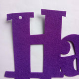 Maxbell Easter Door Hanger Happy Easter Hanging Wall Door Decoration Sign Purple
