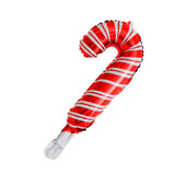Maxbell 10pcs Mini Christmas Aluminum Foil Balloon Xmas Party Decor Props Cane