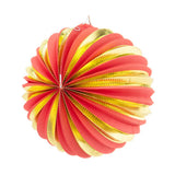 Maxbell 3Pcs Paper Lantern Hanging Decoration for Birthday Wedding Baby Shower Red