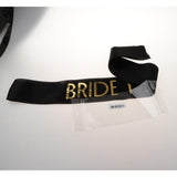 Bride To Be Satin Sash Bridal Shower Bachelorette Party Sash Accessories