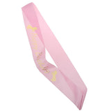 Maxbell Magical Unicorn Happy Birthday Satin Sash Costume Accessories Pink