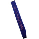 Max It's My Fucking Birthday Satin Sash Party Fancy Dress Costumes Blue Pink