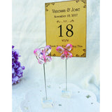 Maxbell Butterfly Table Place Name Card Clip Stand Holder Wedding Party Table Decor