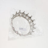 Maxbell Vintage Bridal Crystal Rhinestone Tiara Crown Queen Hair Costume Pink