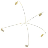 Max Crystal Rhinestone Cupcake Picks Toppers Birthday Party Cake Decor Gold
