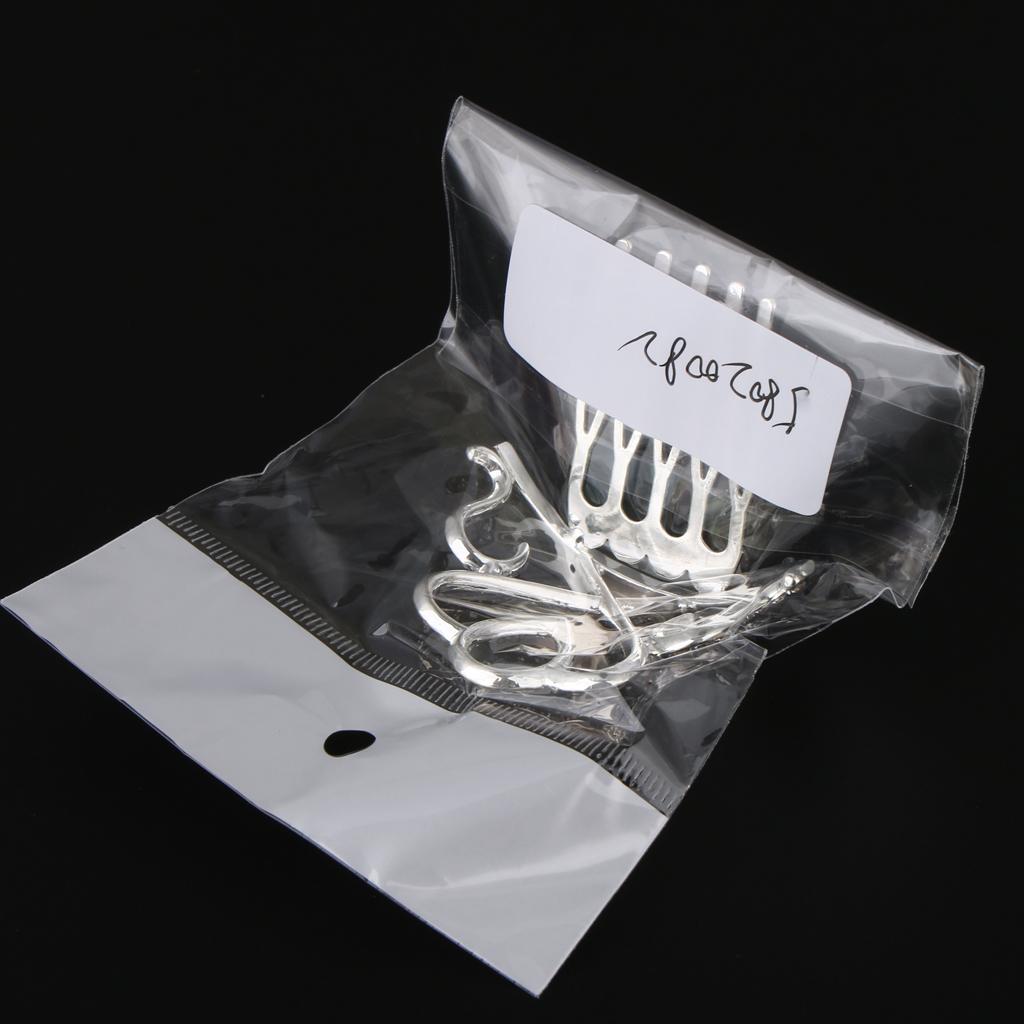 Max Princess Crystal Crown Mini Tiara with Comb Headpiece Jewlery Silver