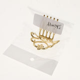 Maxbell Sparkling Rhinestone Mini Crown Tiara Comb Girl Princess Jewelry Gold