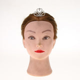 Maxbell Sparking Princess Crown Mini  Girl Tiara Hair Comb Headpiece   Silver
