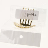 Maxbell Sparking Princess Crown Mini  Girl Tiara Hair Comb Headpiece   Gold