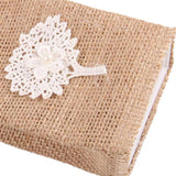 Maxbell Vintage Jute Linen Candy Bags Burlap Gift Baskets Wedding Favors D
