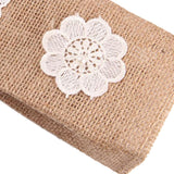 Max Vintage Jute Linen Candy Bags Burlap Gift Baskets Wedding Favors E