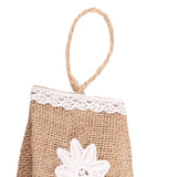Maxbell Vintage Jute Linen Candy Bags Burlap Gift Baskets Wedding Favors F
