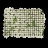 Maxbell Artificial Silk Rose Hydrangea Flower Wall Decor White