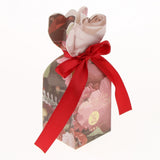 Maxbell 10 Pieces Candy Gift Box Wedding Favor Boxes with Ribbon Wine Ribbon Box