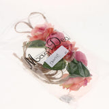 Maxbell Beach Headband Flower Hair Wreaths Wedding Headwear Headpiece Watermelon red