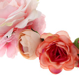 Maxbell Summer Beach Headband Flower Hair Wreaths Wedding Headwear Women Headpiece