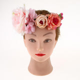 Maxbell Summer Beach Headband Flower Hair Wreaths Wedding Headwear Women Headpiece