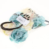 Maxbell Wedding Headband Flower Hair Wreaths Flower Floral Crown Headpiece Hole