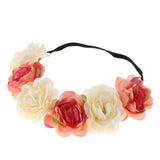 Maxbell Wedding Headband Flower Hair Wreaths Flower Floral Crown Headpiece Elegant