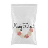 Maxbell Wedding Headband Flower Hair Wreaths Flower Floral Crown Headpiece Elegant